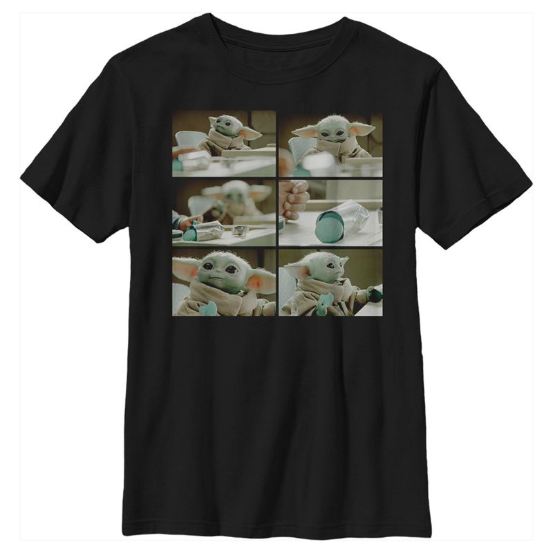Boy's Star Wars The Mandalorian The Child Snack Time T-Shirt