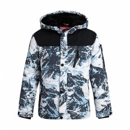 جاكيت بافر للأولاد من Canada Weather Gear - نايلون شتوي معزول ببطانة من الفرو الصناعي - جاكيتات تزلج خارجية للأولاد (8-20)
