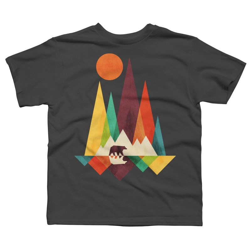 تي شيرت بتصميم الدب الجبلي من راديومود للأولاد