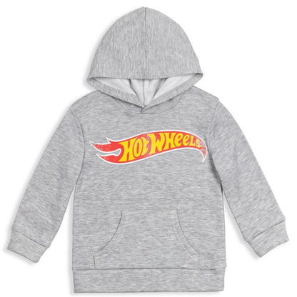 Hot Wheels Fleece Pullover Hoodie Little Kid to Big Kid