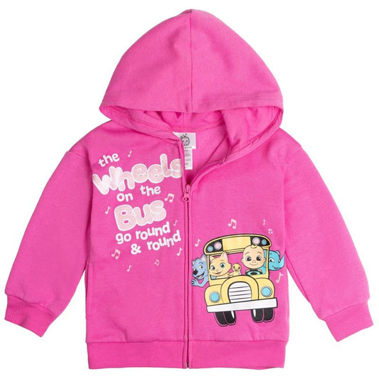 CoComelon JJ Fleece Zip Up Hoodie Toddler