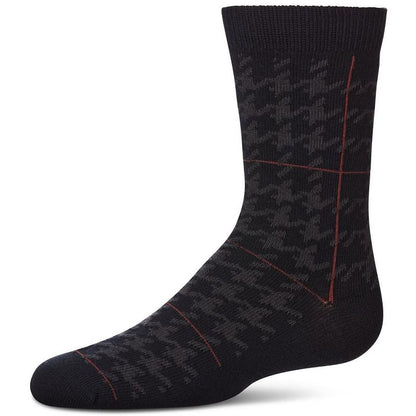 Memoi Boys' Hounds Plaid Dress Socks