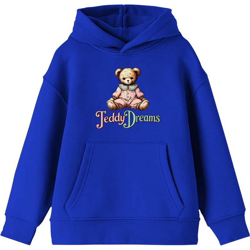 Teddy Dreams Boy's Long Sleeve Hoodie