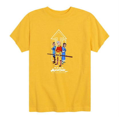 Boys' - Avatar: The Last Airbender - Trio Short Sleeve Graphic T-Shirt
