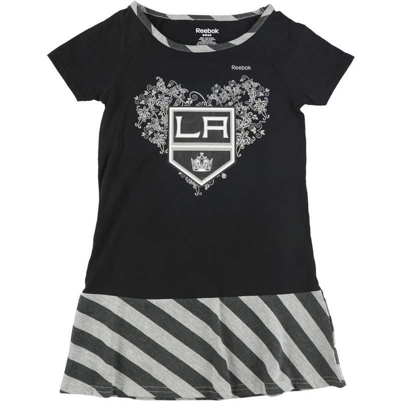 فستان LA Kings من Reebok للفتيات بخصر منخفض