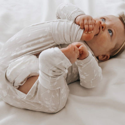 günamüna® Baby Bamboo Rayon Sleeper Pajama with DIAPER-ZiP