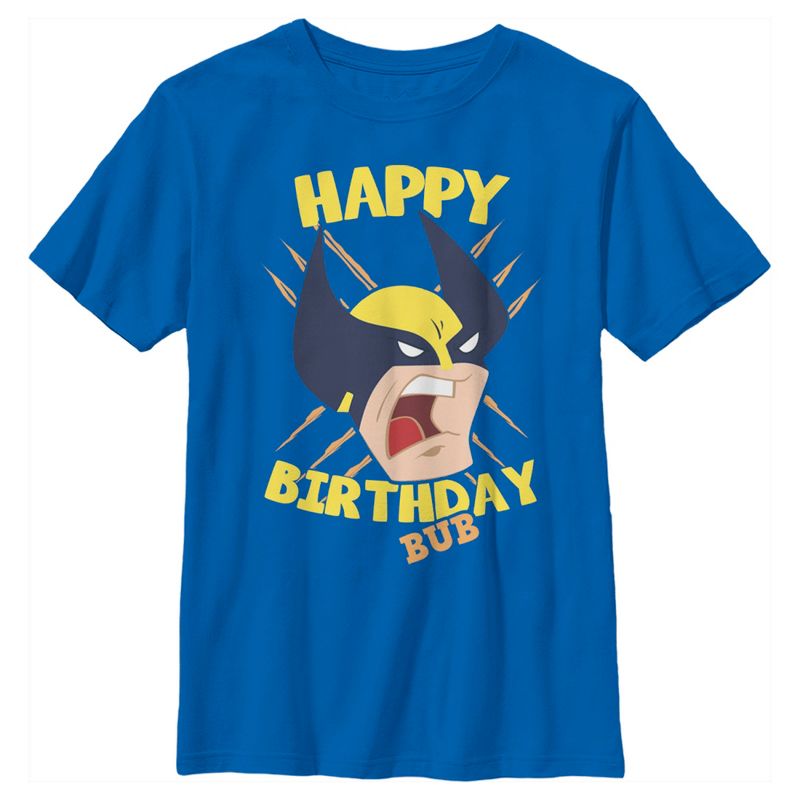 Boy's Marvel Wolverine Birthday Bub T-Shirt