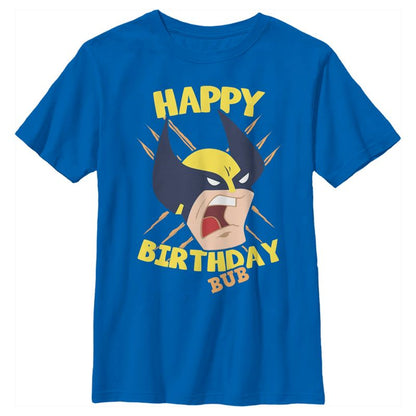 Boy's Marvel Wolverine Birthday Bub T-Shirt