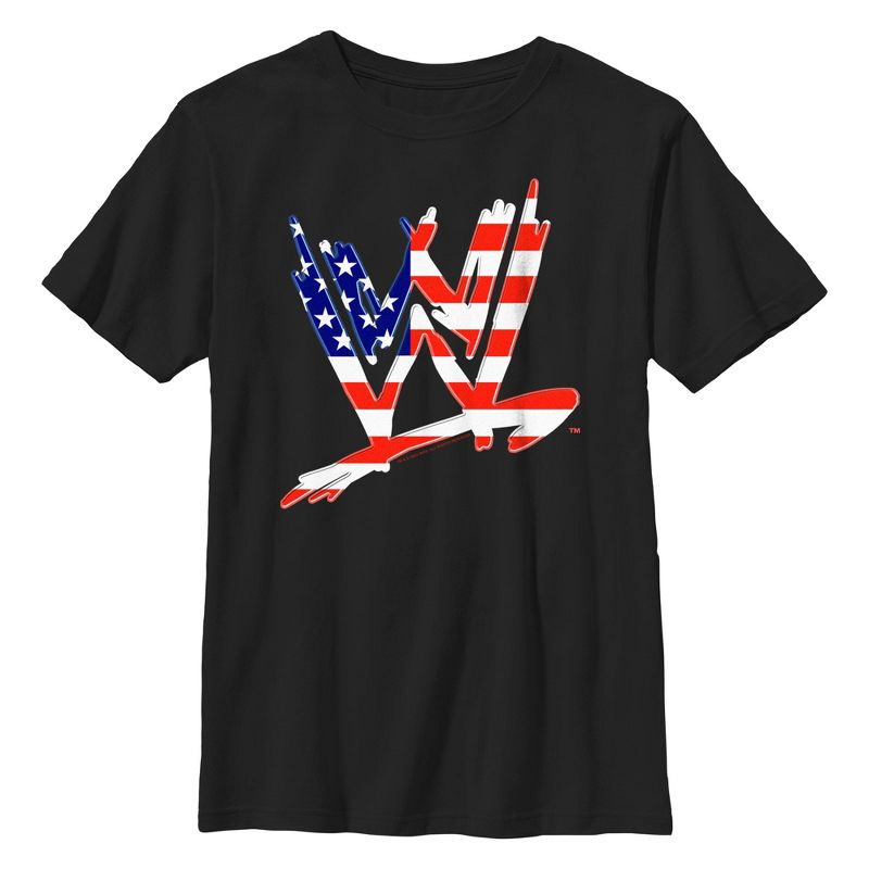 تي شيرت بشعار WWE Americana للأولاد