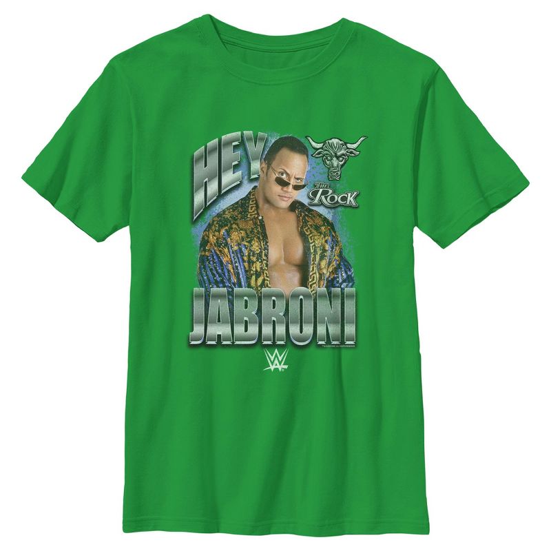 تي شيرت WWE The Rock Hey Jabroni للأولاد
