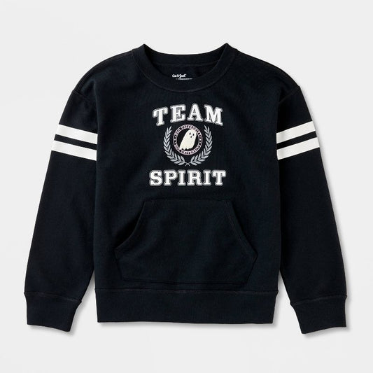 بلوفر بناتي بتصميم الهالوين - كات آند جاك™ أسود