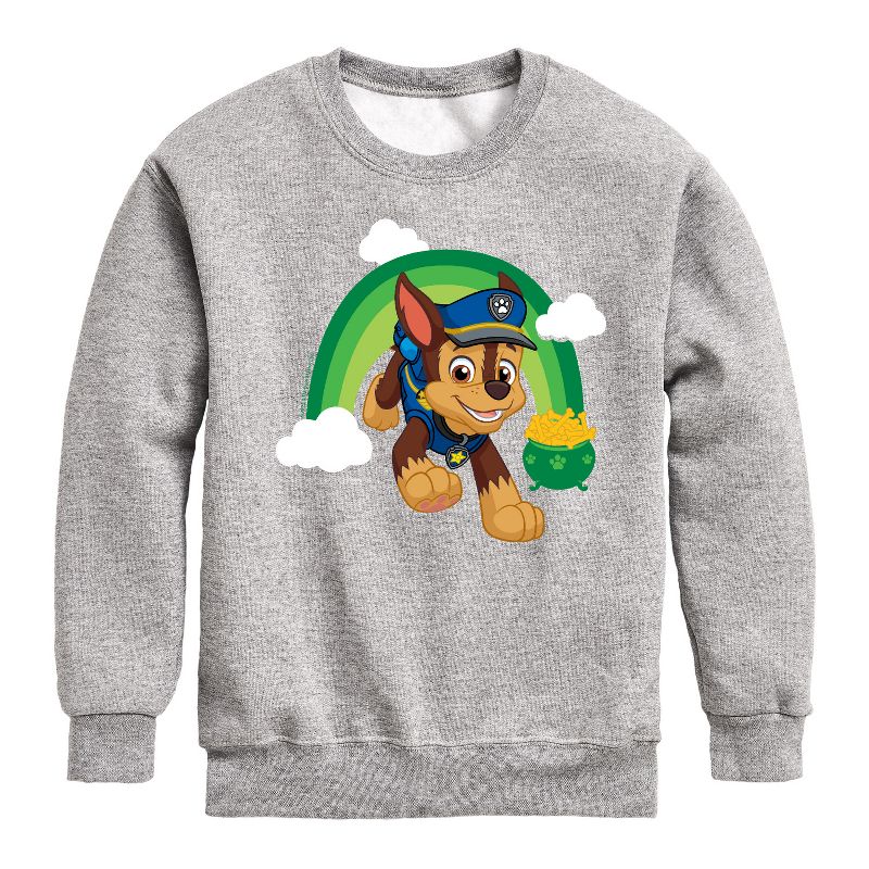 Boys' - Nickelodeon - Paw Patrol Graphic Long Sleeve Fleece Sweatshirt
