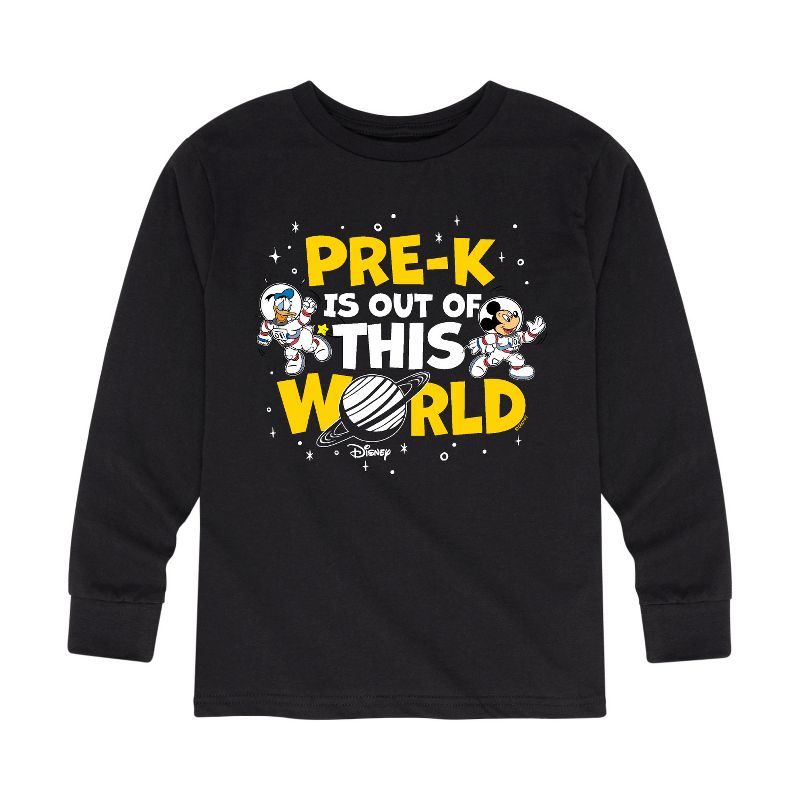 Boys' - Disney - Pre-K Out of This World Long Sleeve Graphic T-Shirt
