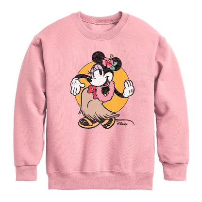 Boys' - Disney - Mickey & Friends Graphic Long Sleeve Fleece Sweatshirt