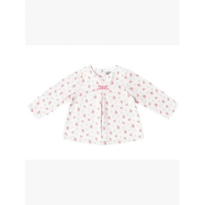 Girl ' Floral Long Sleeve Top - Petit Confection