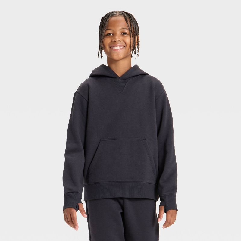 Boys' Active Comfort Fleece Pullover Hoodie - All In Motion™