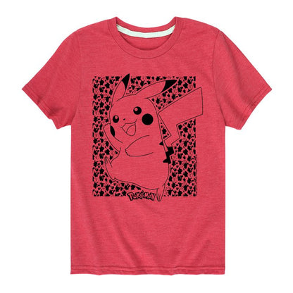 تي شيرت جرافيكي بأكمام قصيرة بنقشة بوكيمون وبيكاتشو للأولاد