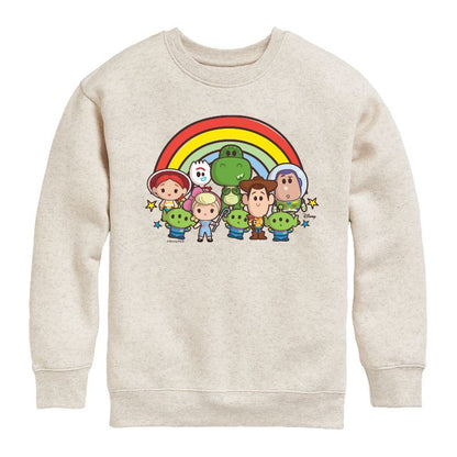 Boys' - Toy Story 4 -  Graphic Long Sleeve Fleece Sweatshirt