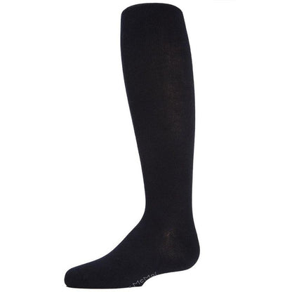 Memoi Girls' Soft Pima Cotton Opaque Tights