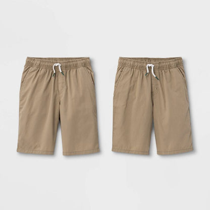 Boys' 2pk Pull-On Woven Shorts - Cat & Jack™