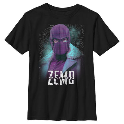 تي شيرت مارفل للأولاد بقناع بارون زيمو من فيلم الصقر والجندي الشتوي