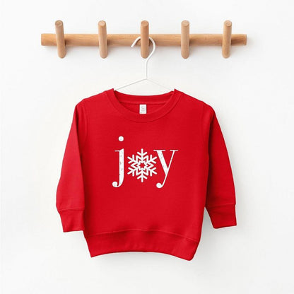 The Juniper Shop Joy Snowflake Youth Ultra-Soft Graphic Sweatshirt