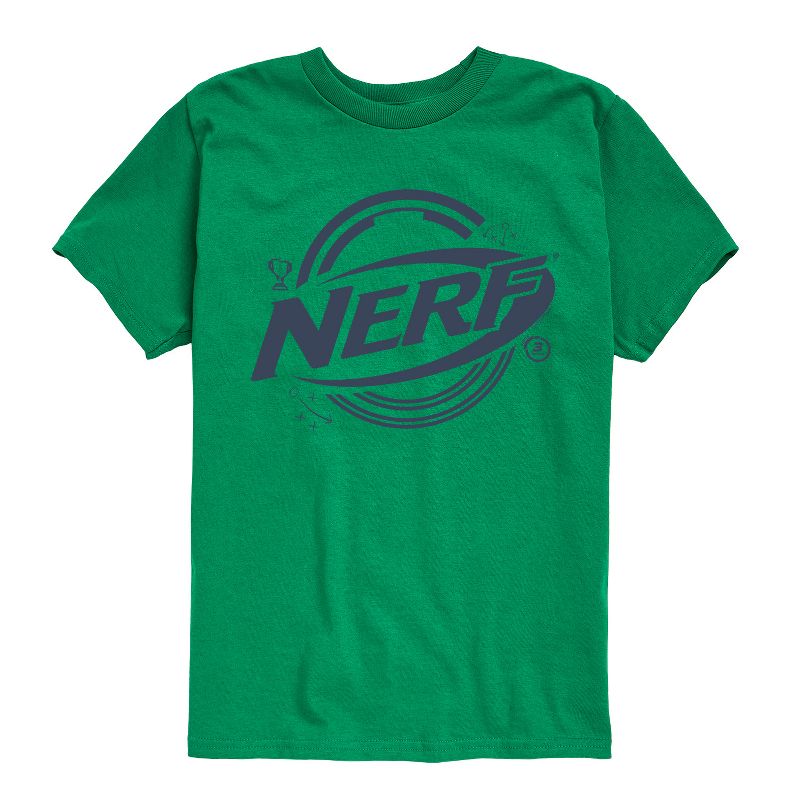 تي شيرت جرافيكي بأكمام قصيرة للأولاد من NERF - شعار وعناصر