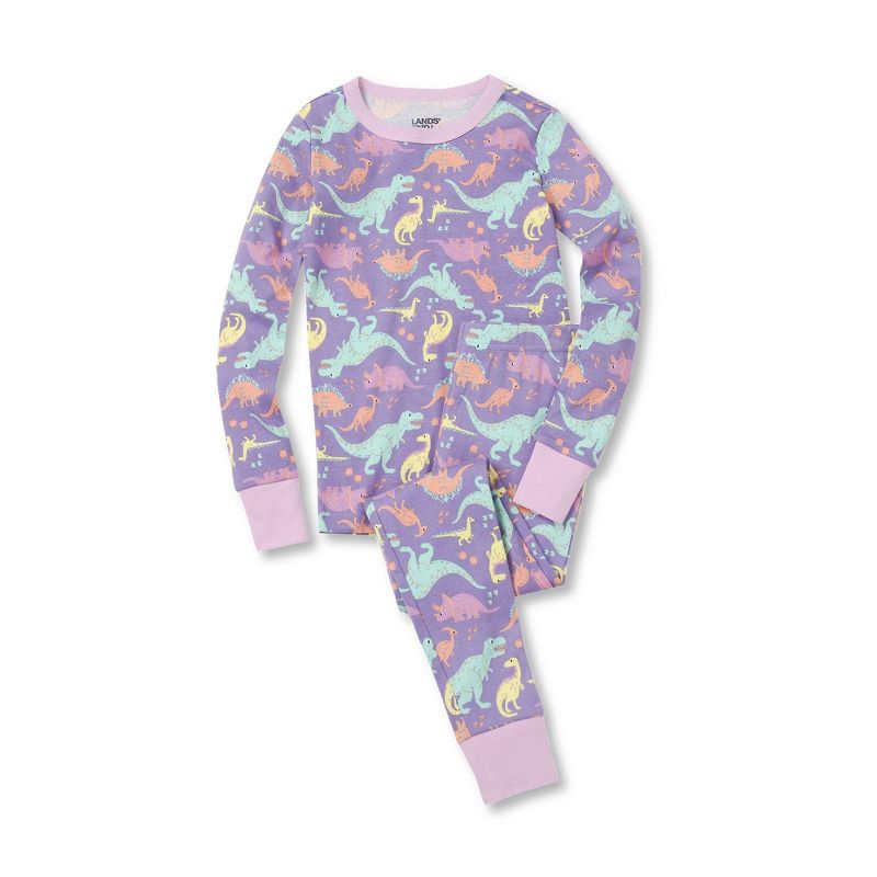 Lands' End Kids Pattern Snug Fit Pajama Set (Part 2)