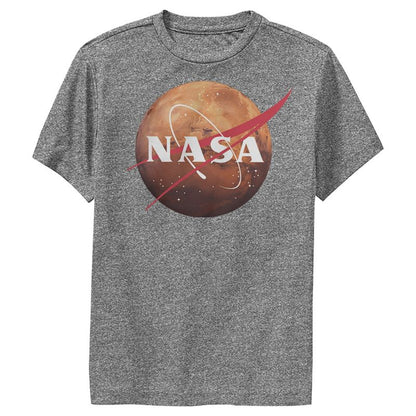 Boy's NASA Mars Logo Performance Tee