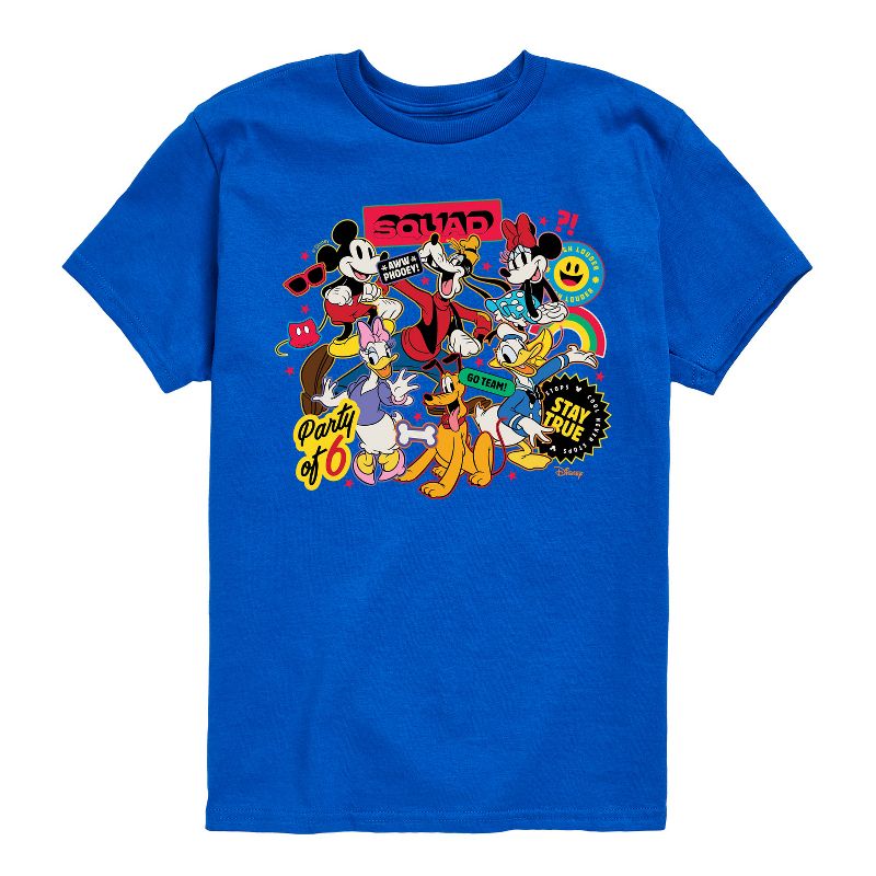 Boys' - Disney - Sticker Group Short Sleeve Graphic T-Shirt