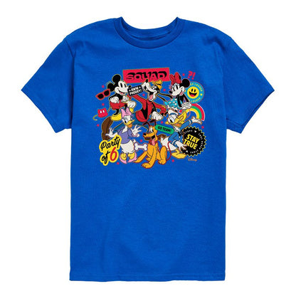 Boys' - Disney - Sticker Group Short Sleeve Graphic T-Shirt