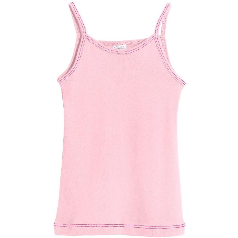 City Threads USA-Made Girls Soft Cotton Camisole
