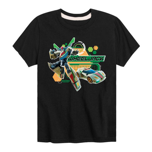 تي شيرت جرافيكي بأكمام قصيرة من ترانسفورمرز - شرارة الأرض للأولاد