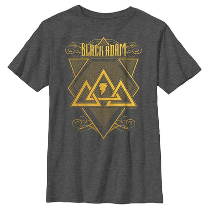 Boy's Black Adam Triangle Strategy T-Shirt