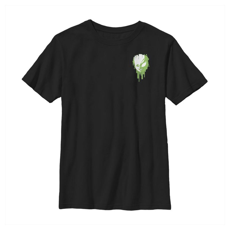 Boy's Marvel Groot Venom Badge T-Shirt
