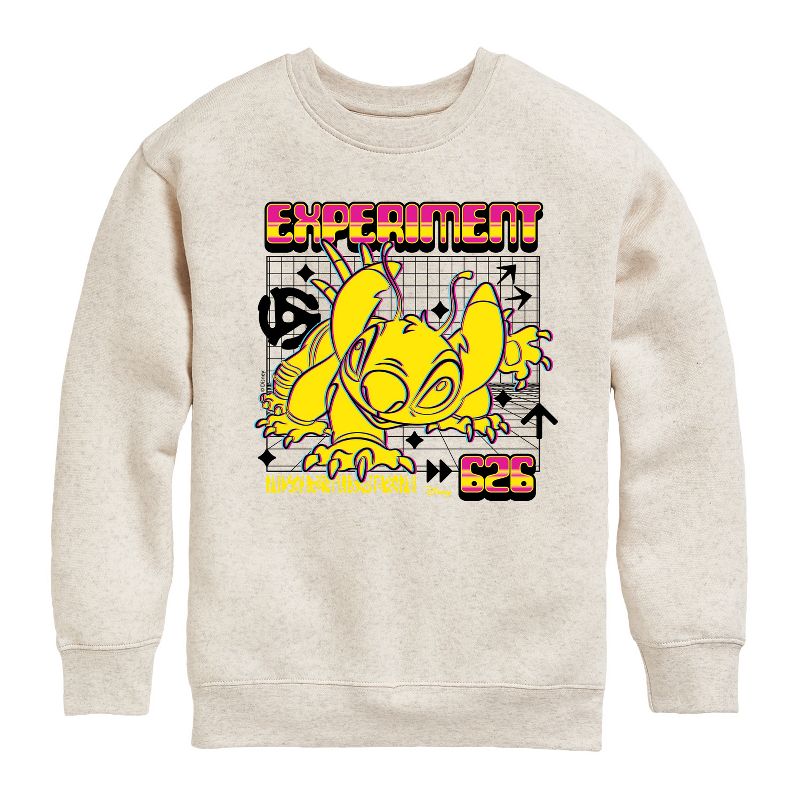 Boys' - Disney - Lilo & Stitch Graphic Long Sleeve Fleece Sweatshirt