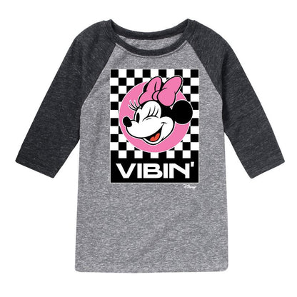 Boys' - Disney - Minnie Mouse Raglan Graphic T-Shirt