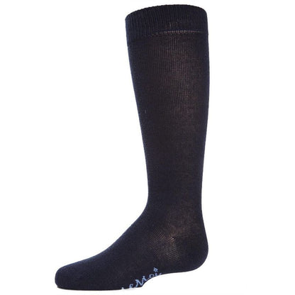 Memoi Kids' Basic Cotton Blend Knee High Socks (Part 2)