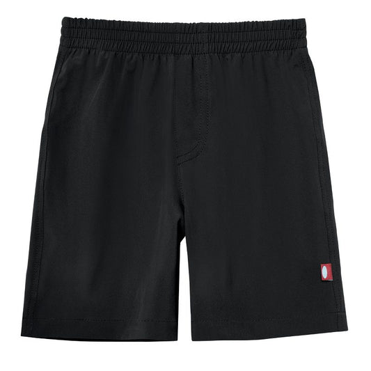 City Threads Boys UPF 50+ Soft Stretch Club Above The Knee Swim Trunks - USA-Made