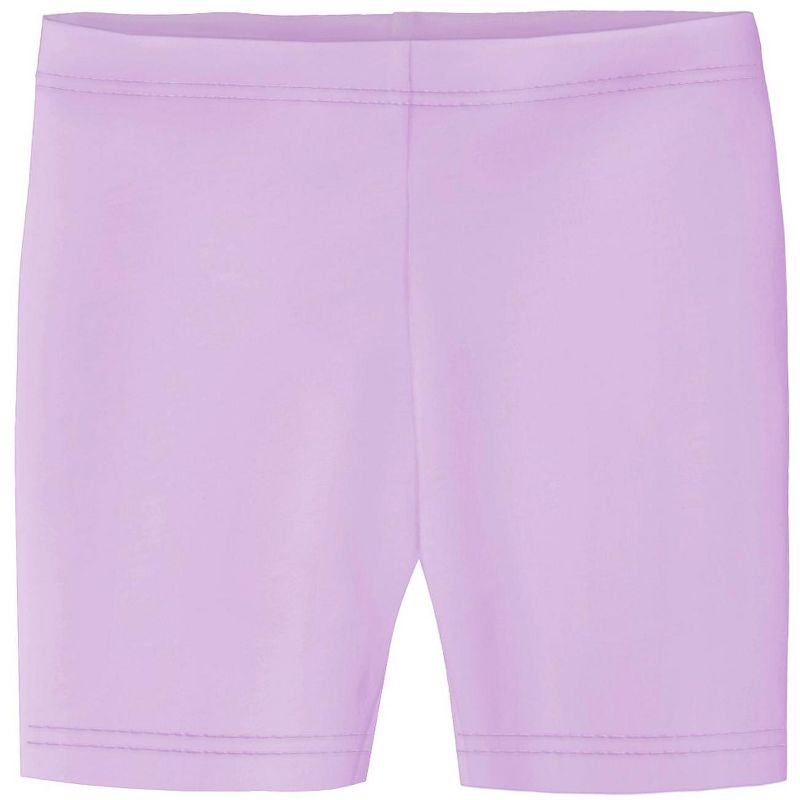 City Threads USA-Made 100% Cotton Girls Soft Bike Shorts