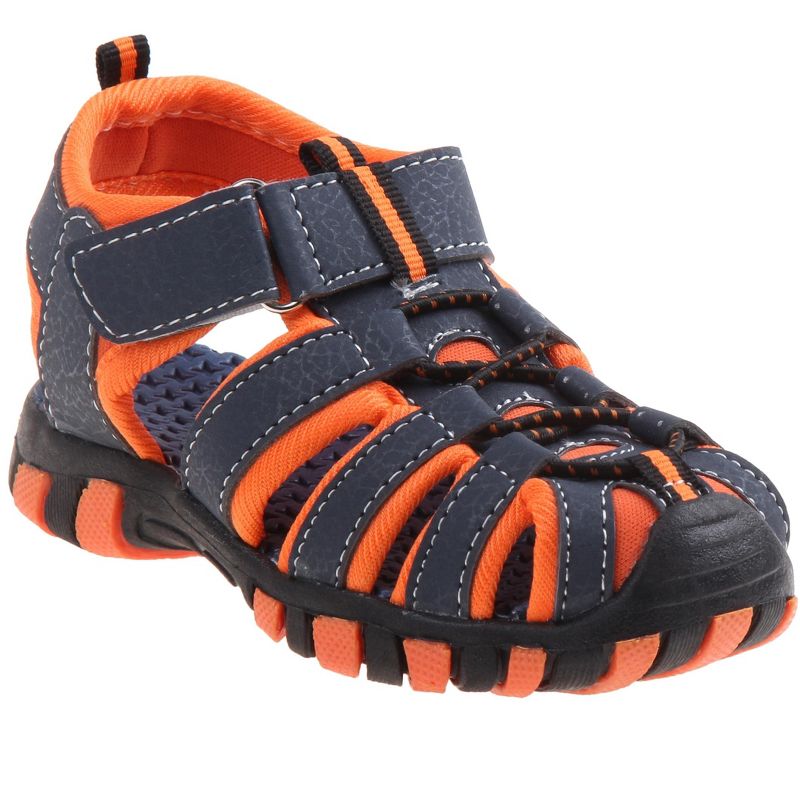 Rugged Bear Boys Closed-Toe Toddler Sport Sandals