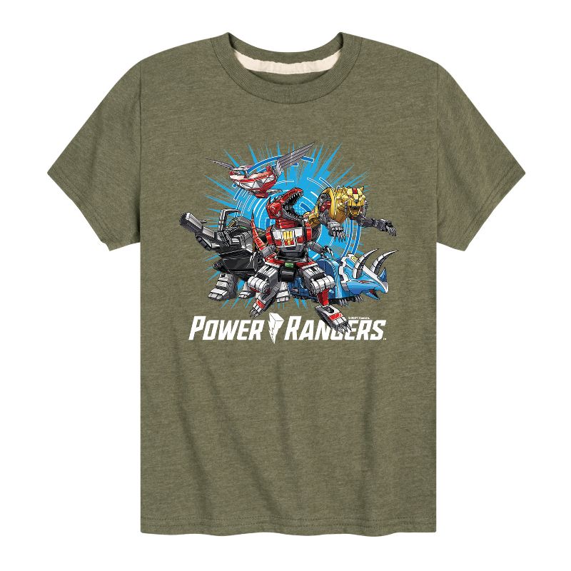 Boys' - Power Rangers - Zords Short Sleeve Graphic T-Shirt