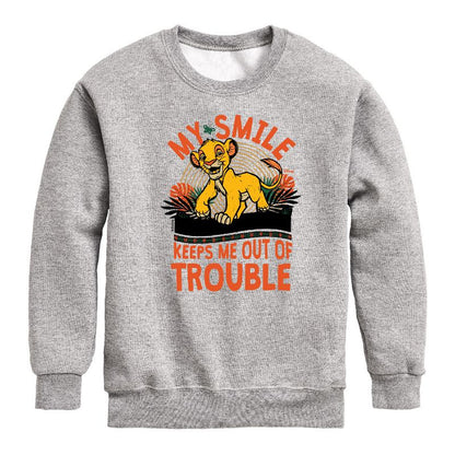 Boys' - Disney - The Lion King Graphic Long Sleeve Fleece Sweatshirt