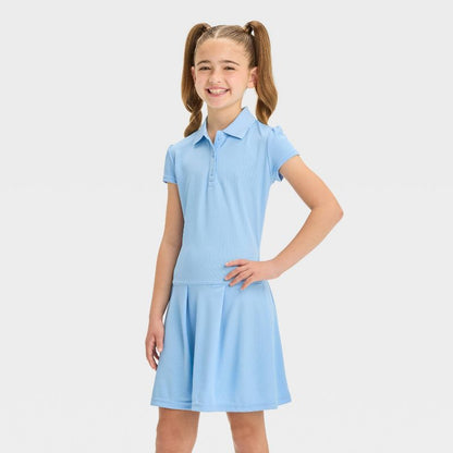 Girls' Short Sleeve Performance Uniform Dress - Cat & Jack™