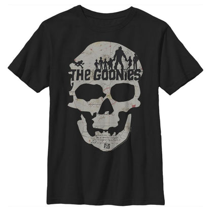 تي شيرت بشعار خريطة جمجمة The Goonies للأولاد