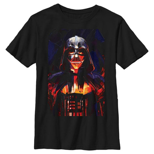 Boy's Star Wars: Obi-Wan Kenobi Darth Vader Menacing Glow T-Shirt