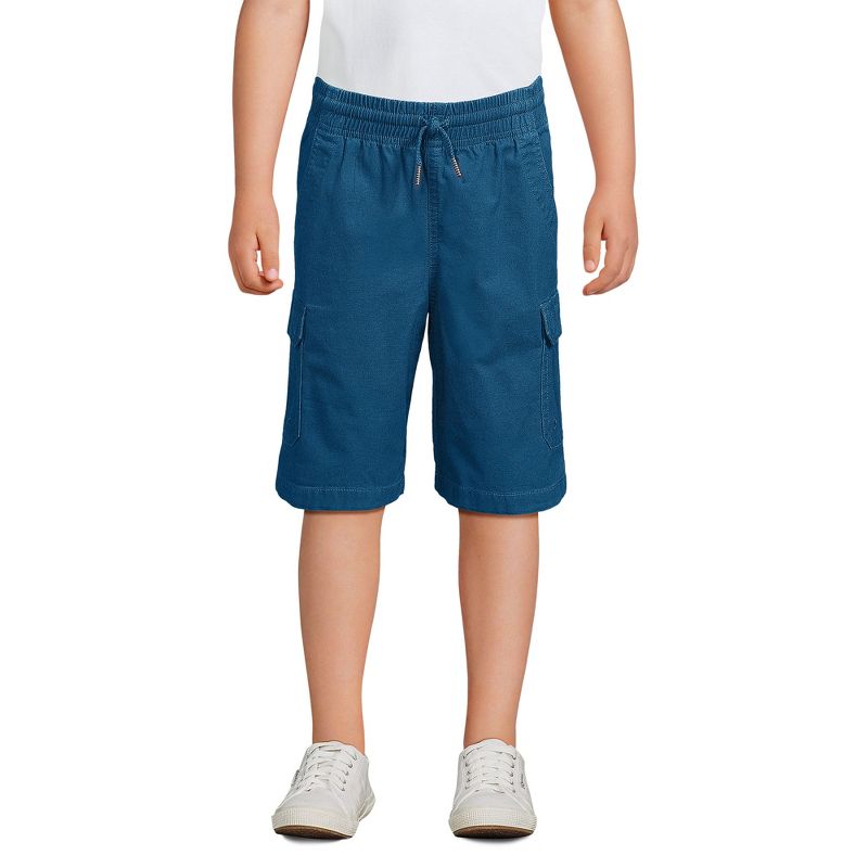 شورت كارجو من قماش مطاطي للأطفال من Lands' End