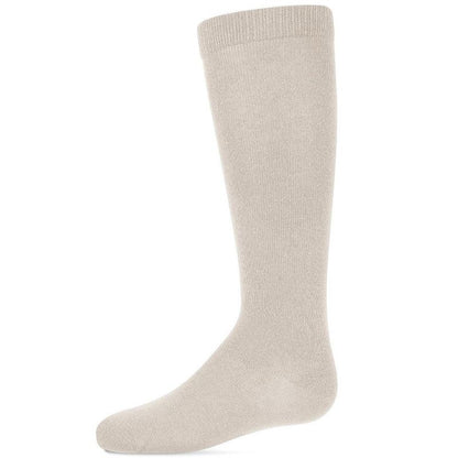 Memoi Kids' Basic Cotton Blend Knee High Socks (Part 2)