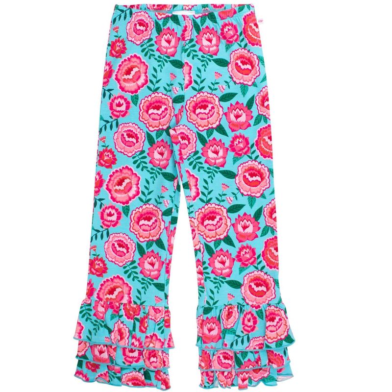 RuffleButts Girls Ruffle Flare Pants