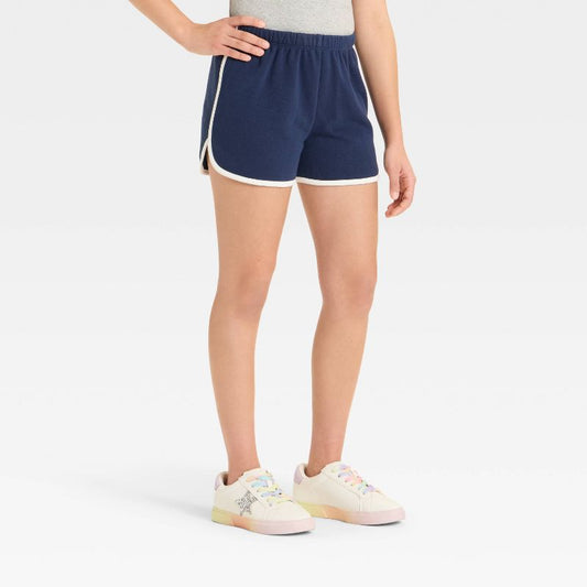 Girls' French Terry Dolphin Shorts - art class™